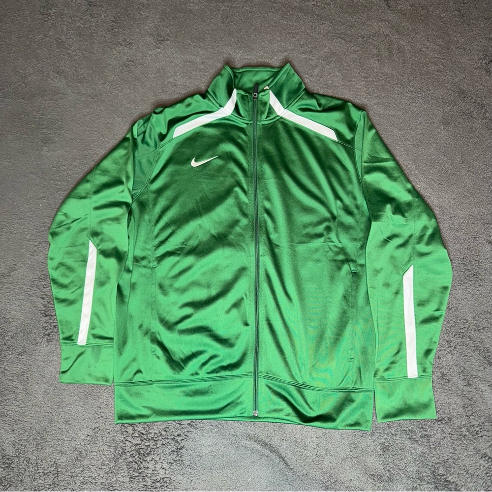 Nike Emerald Green Zip-Up Jacket